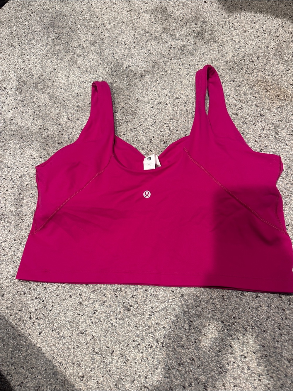 Lululemon Align Tank — Ripened Raspberry Size 14 - Picture 4 of 7